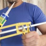 How to use a Caulking Gun with Selley’s Liquid Nails to Glue Skirting