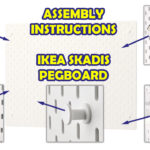 How to Install Ikea’s Skadis Pegboard & Accessories